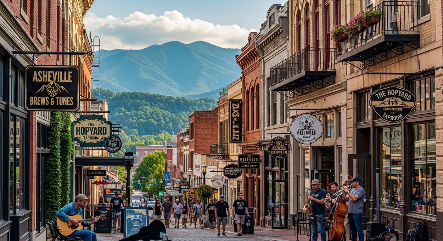Local businesses in Asheville, NC listed on localizing-studio.com